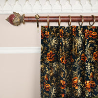 OPIA Velvet Curtain - Midnight