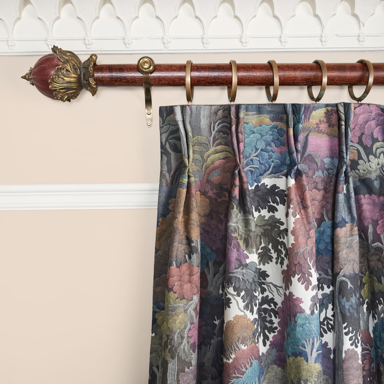 PLANTASIA Cotton Linen Curtain - Prism