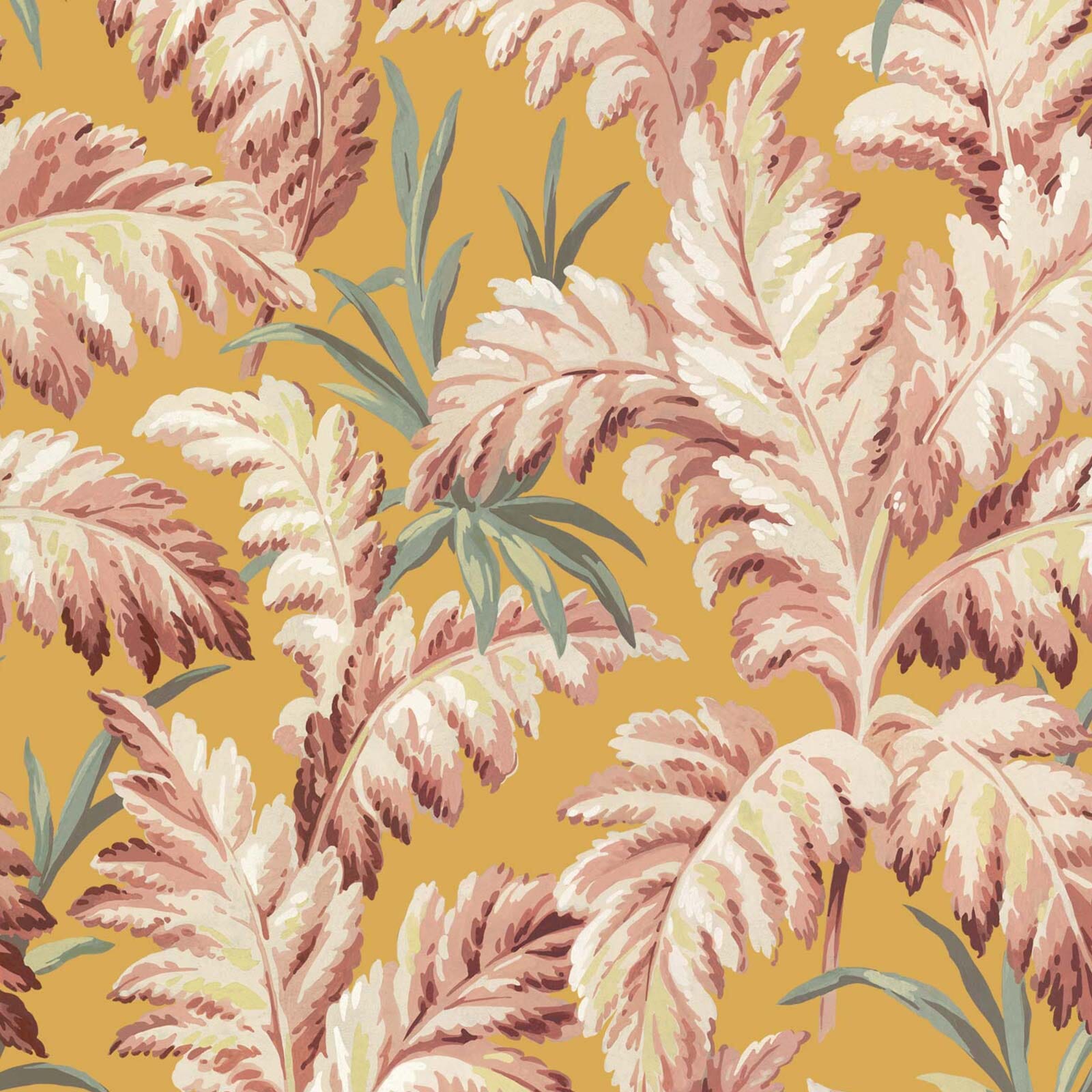 PLUMA Wallpaper - Flaxen | House of Hackney