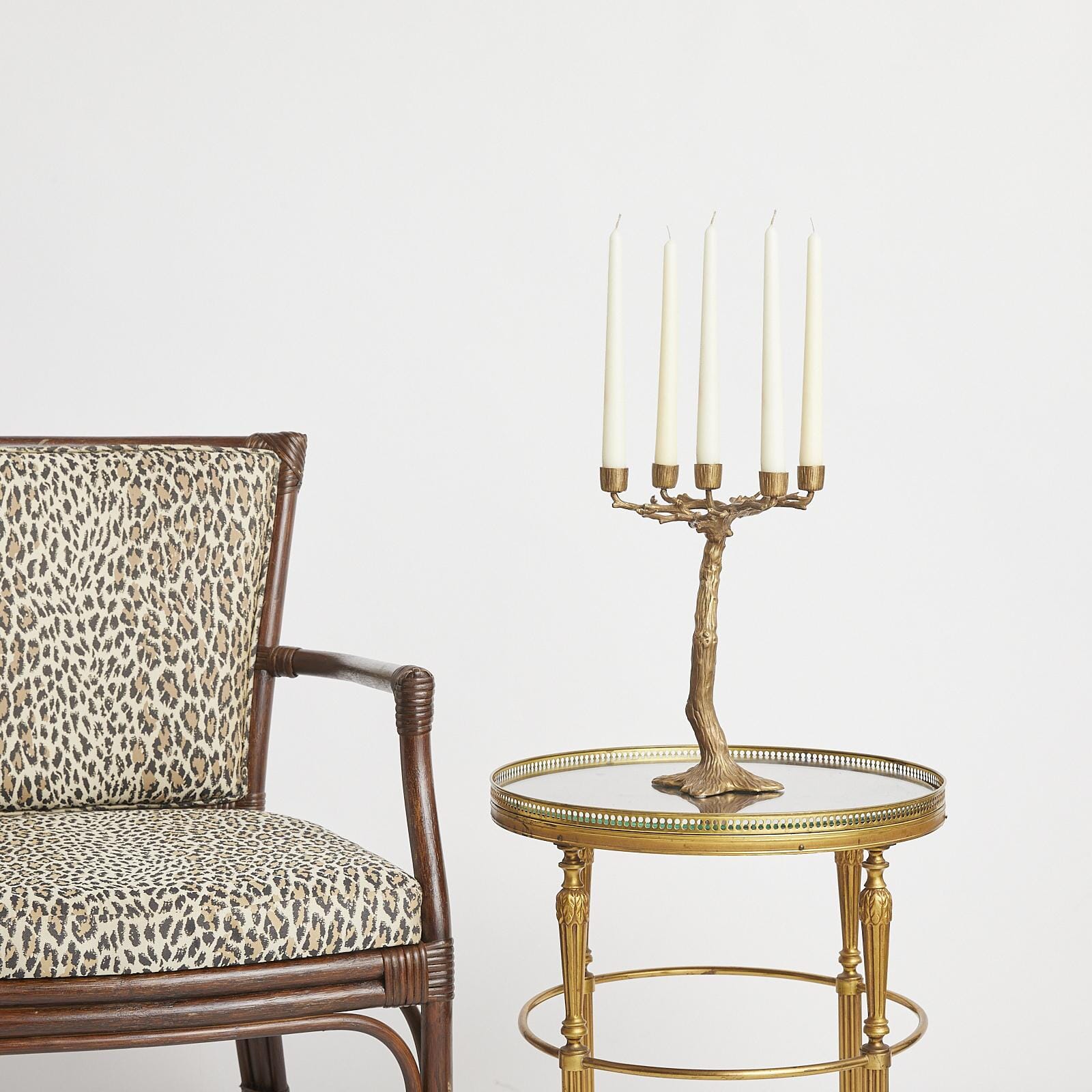 QUERCUS Candelabra - Brass