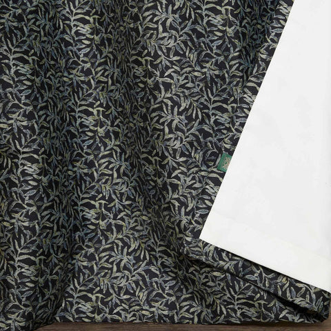SALIX Jacquard Curtain - Noir secondary image