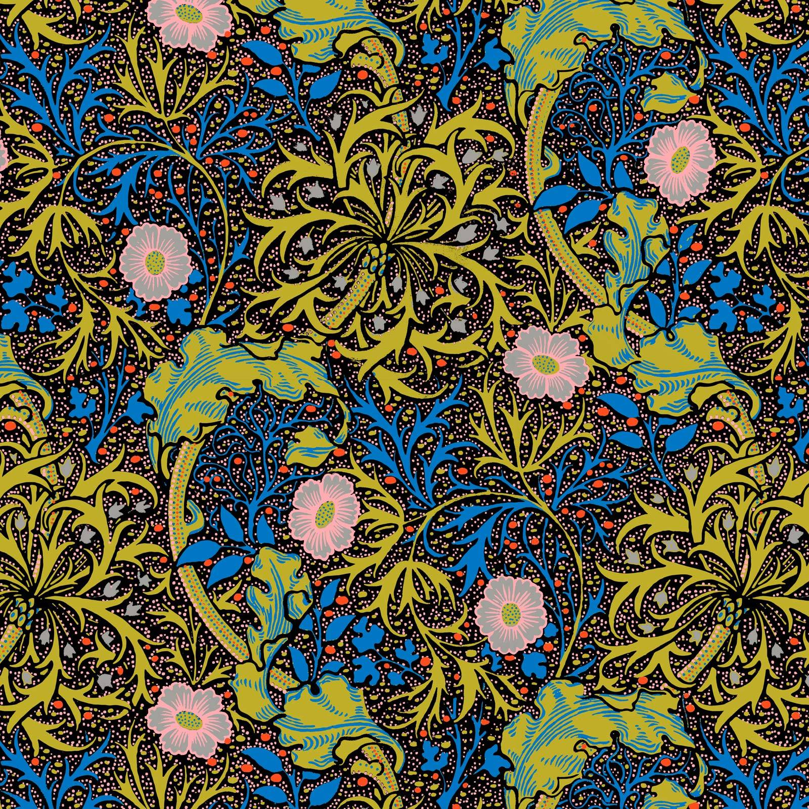 SEAWEED Wallpaper - Lime – House of Hackney