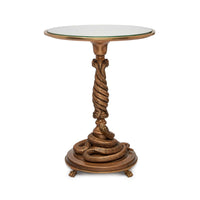 SERPENTIS Side Table - Brass