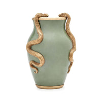 SERPENTIS Vase - Eucalyptus & Brass
