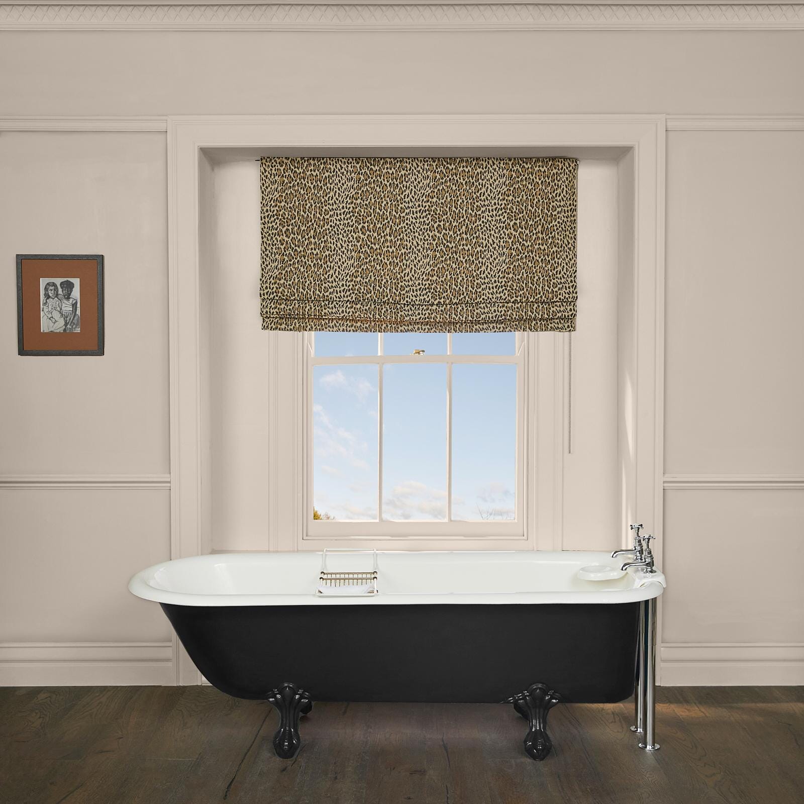 WILD CARD Jacquard Blind - Butterscotch