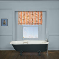 RAINBOW ROSE Cotton Linen Blind - Dusk Stripe