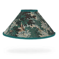 SILVA Jacquard Romily Lampshade - Cerulean