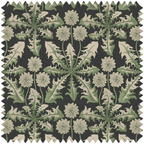 TARAXA Cotton Linen - Noir Sample