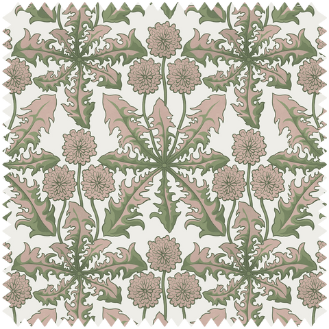 TARAXA Cotton Linen - Verde Sample