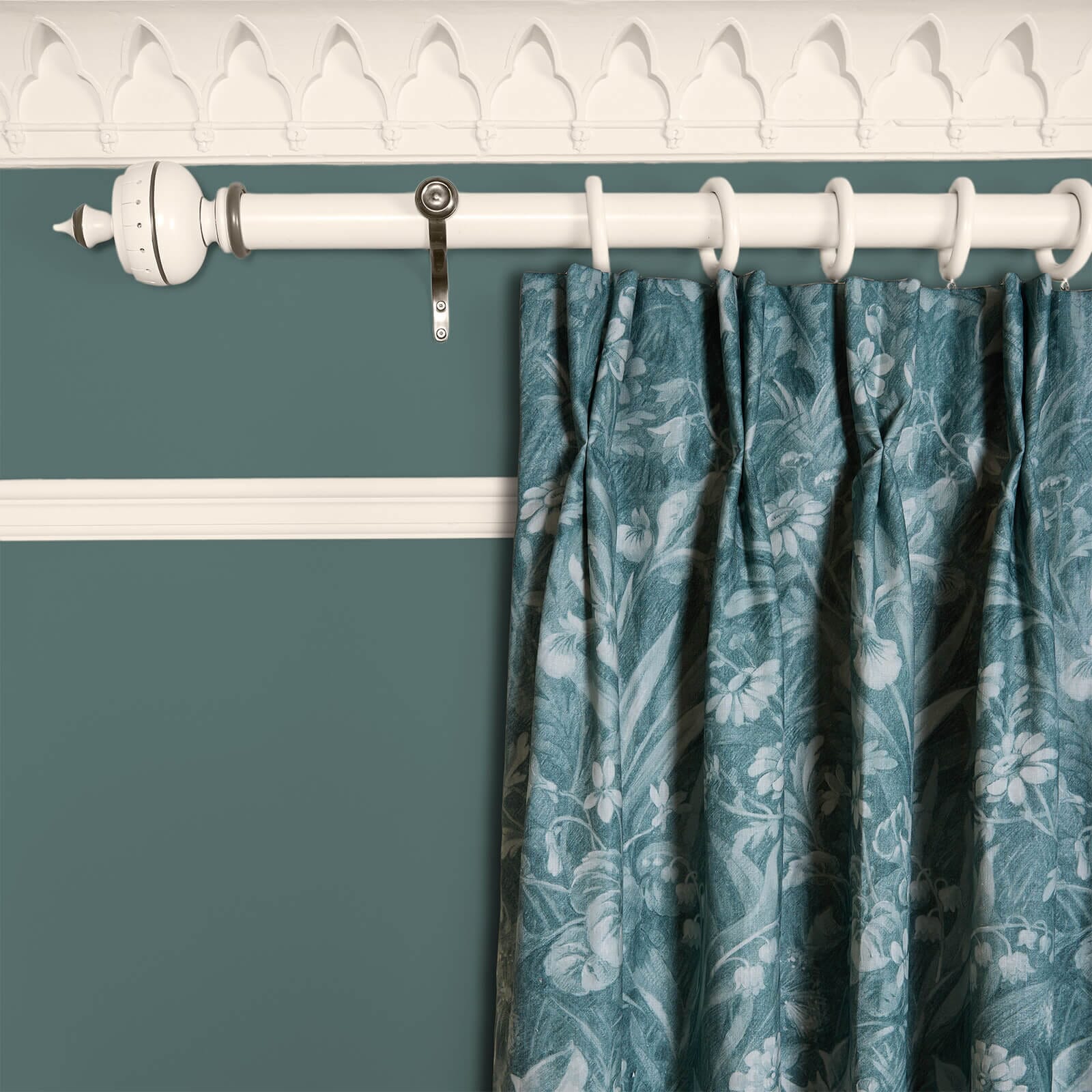 BELTANE Hemp Curtain - Euphorbia