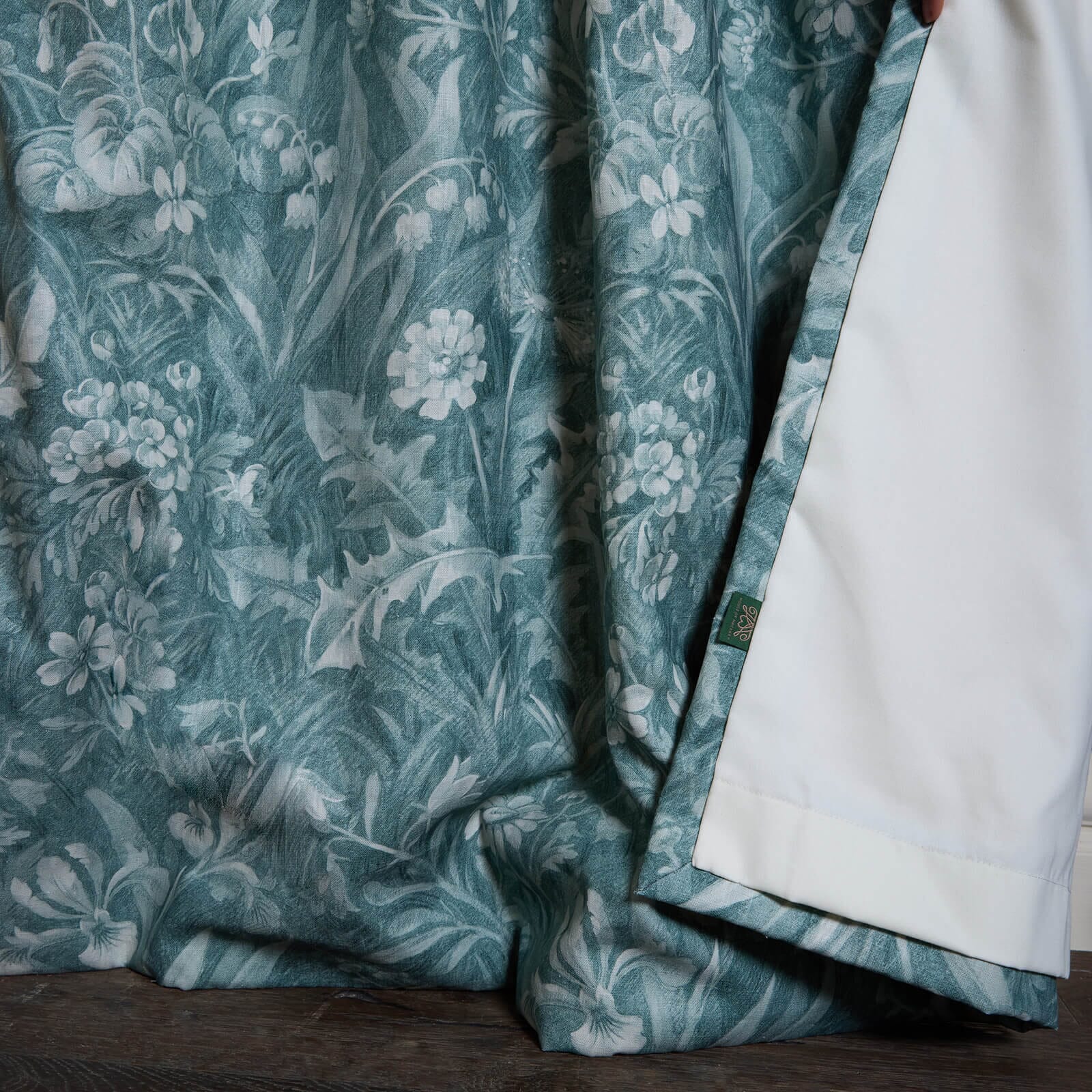 BELTANE Hemp Curtain - Euphorbia