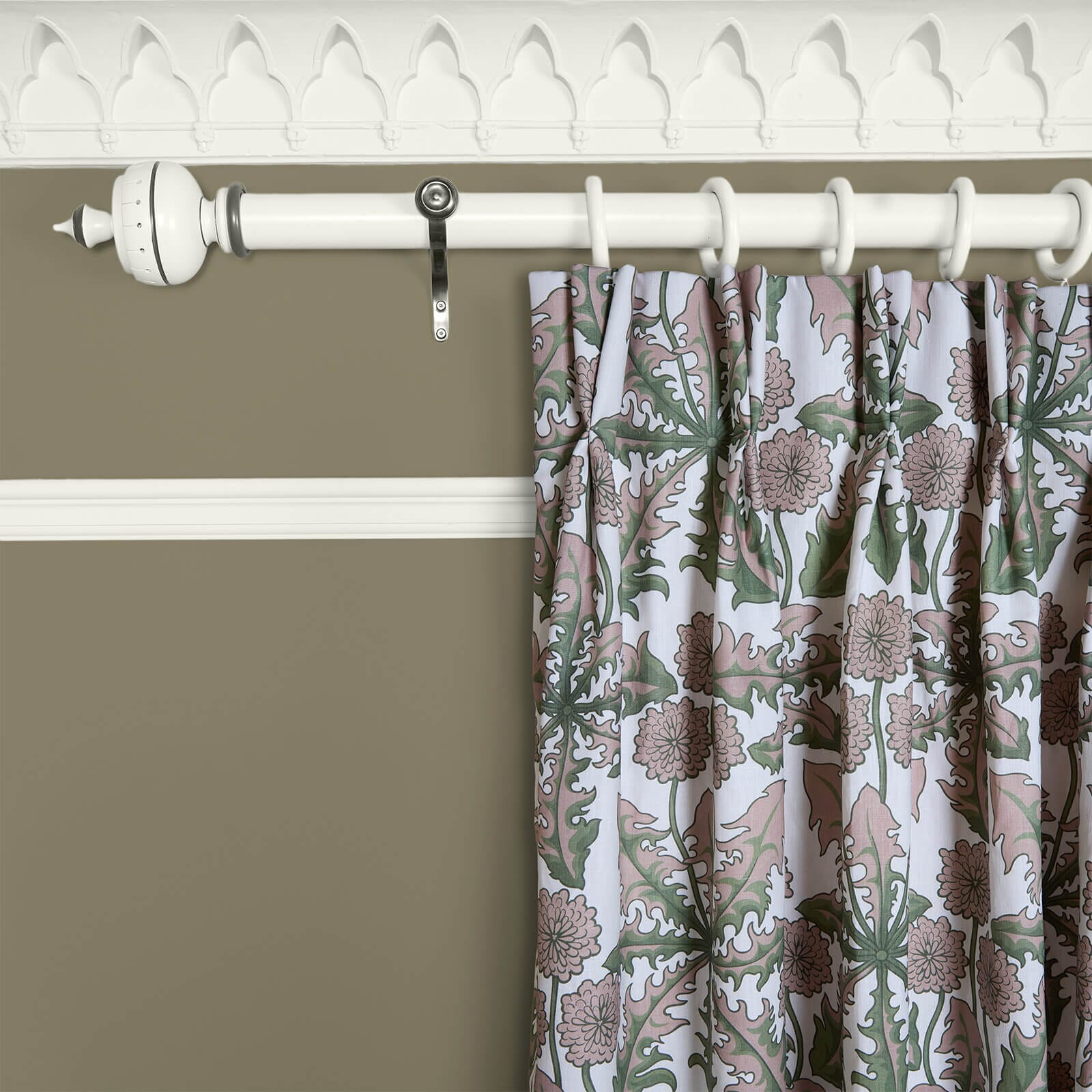 TARAXA Cotton Linen Curtain - Verde