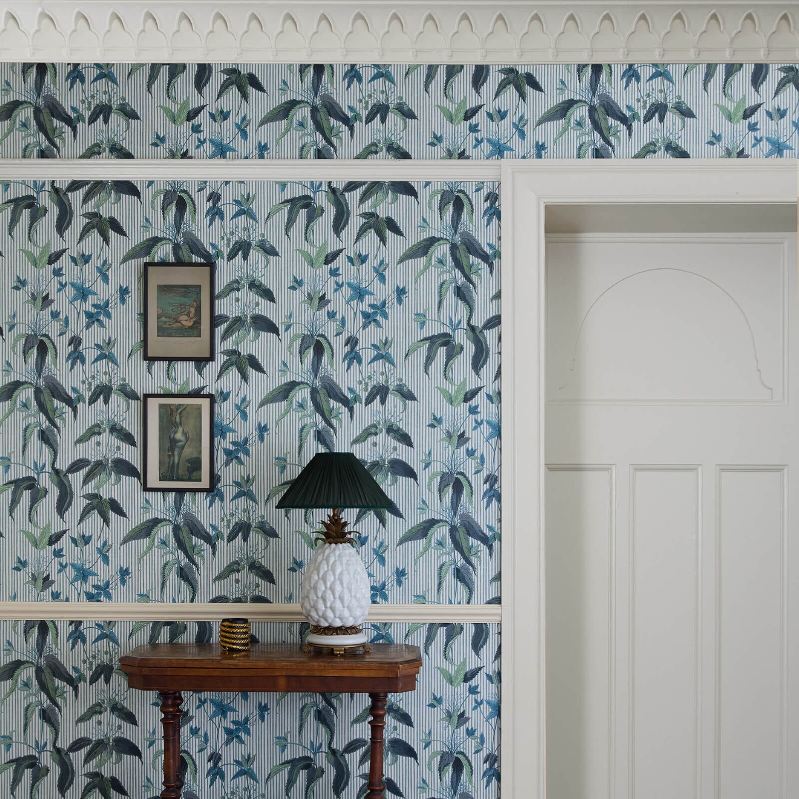 URTICA Wallpaper - Myrtle Stripe