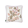 THE DANCING ORCHIDS Medium Hemp Cushion - Ecru