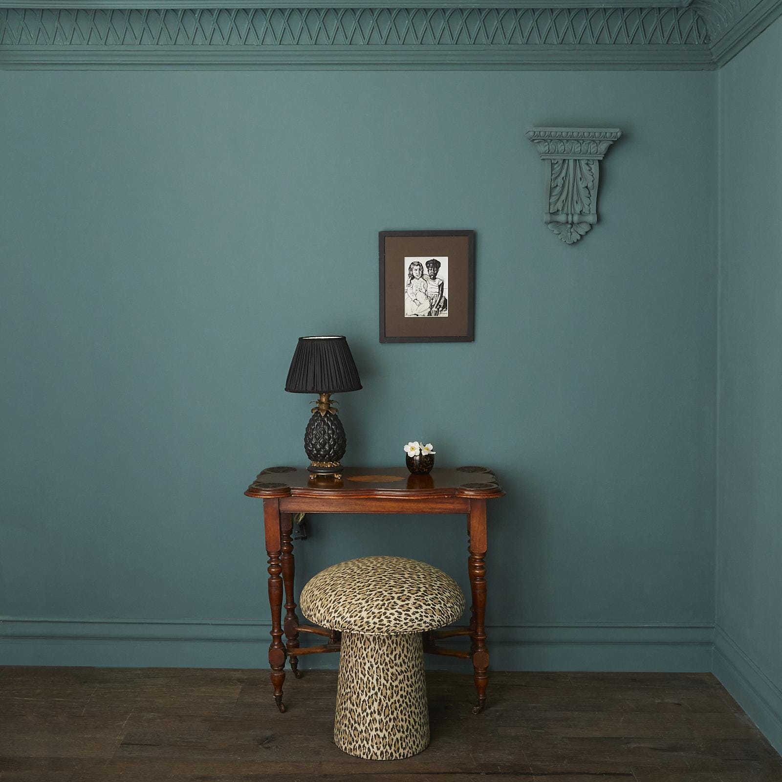 WILD CARD Jacquard 'Toad' Stool Medium - Butterscotch