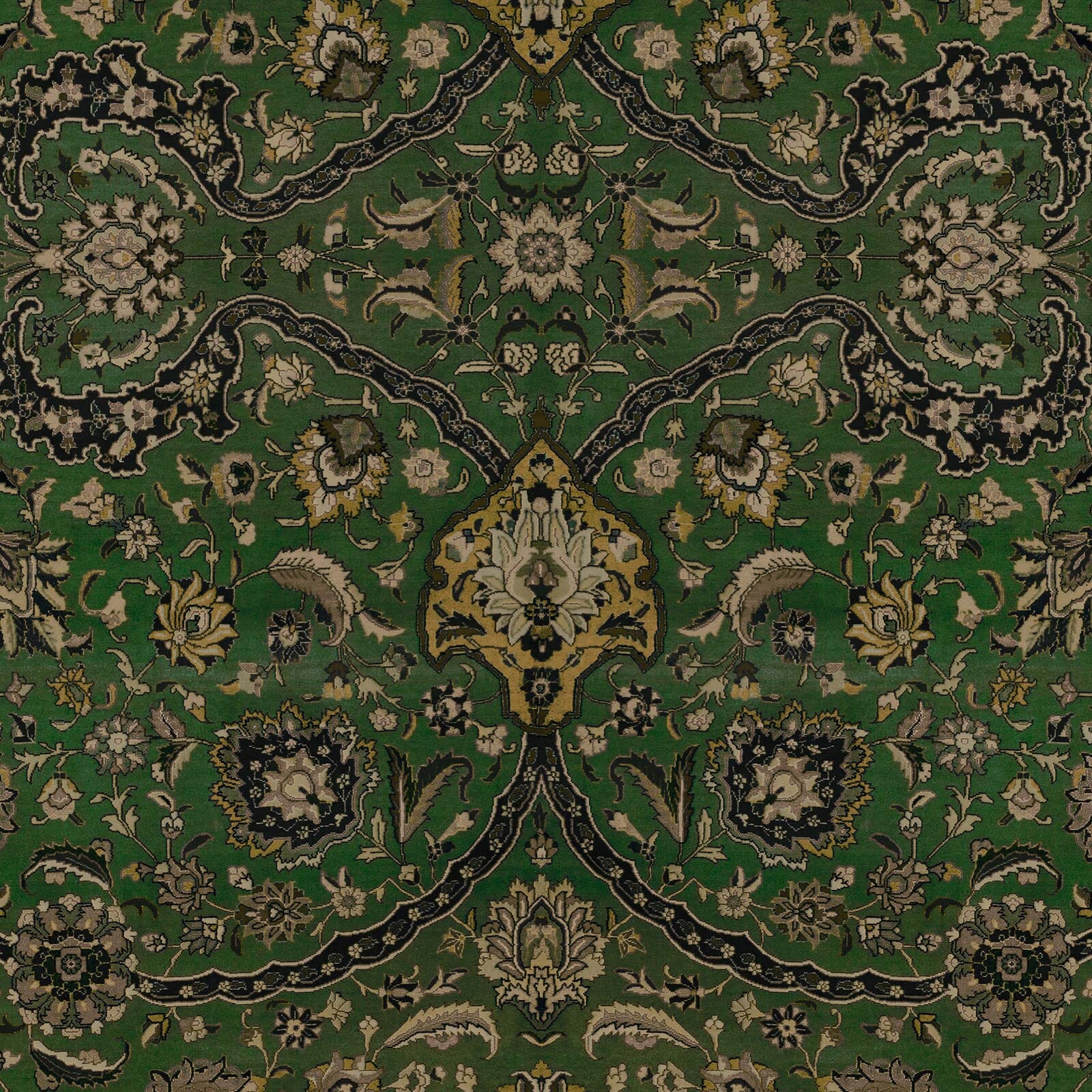 ZANJAN Wallpaper - Juniper Green