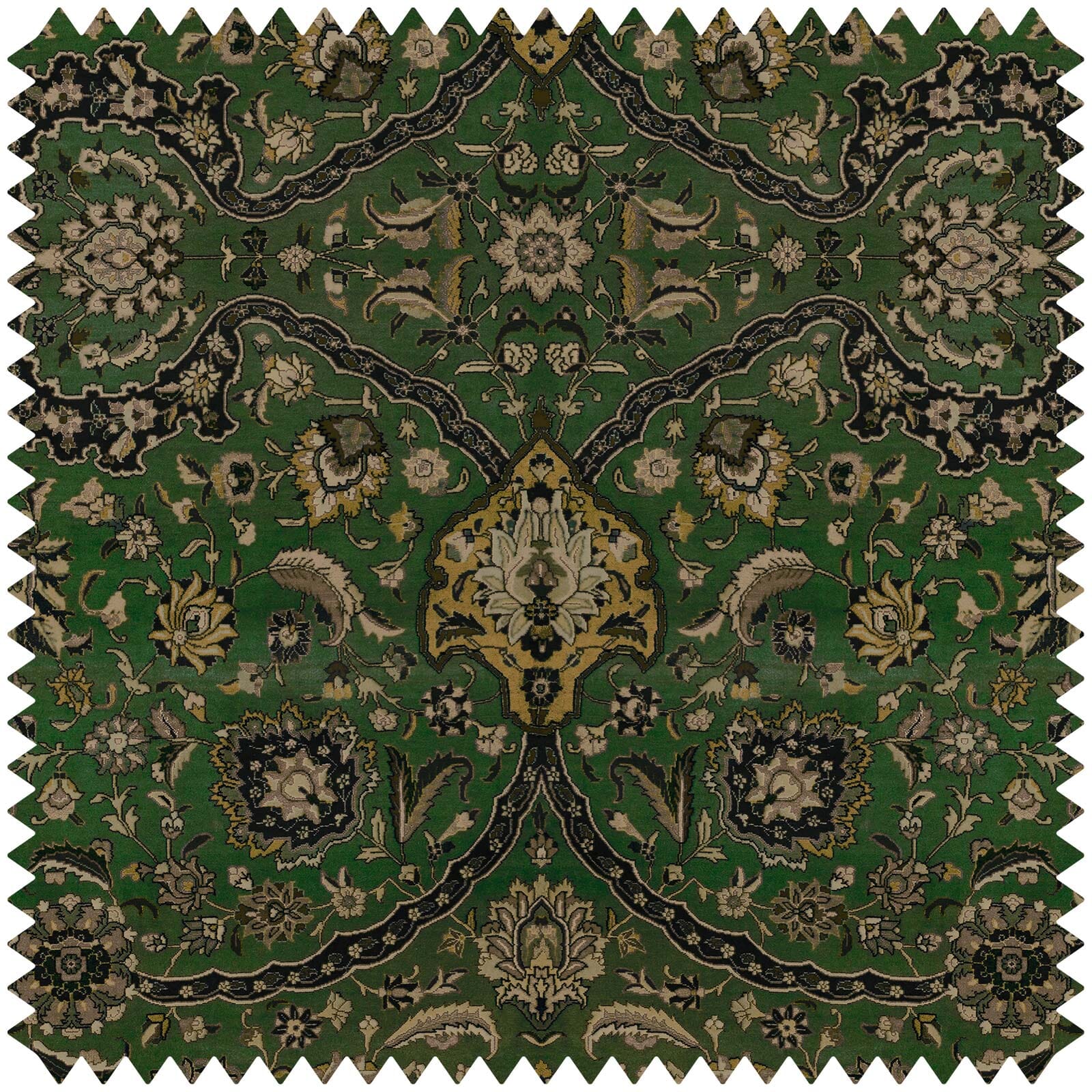 ZANJAN Velvet - Juniper Green