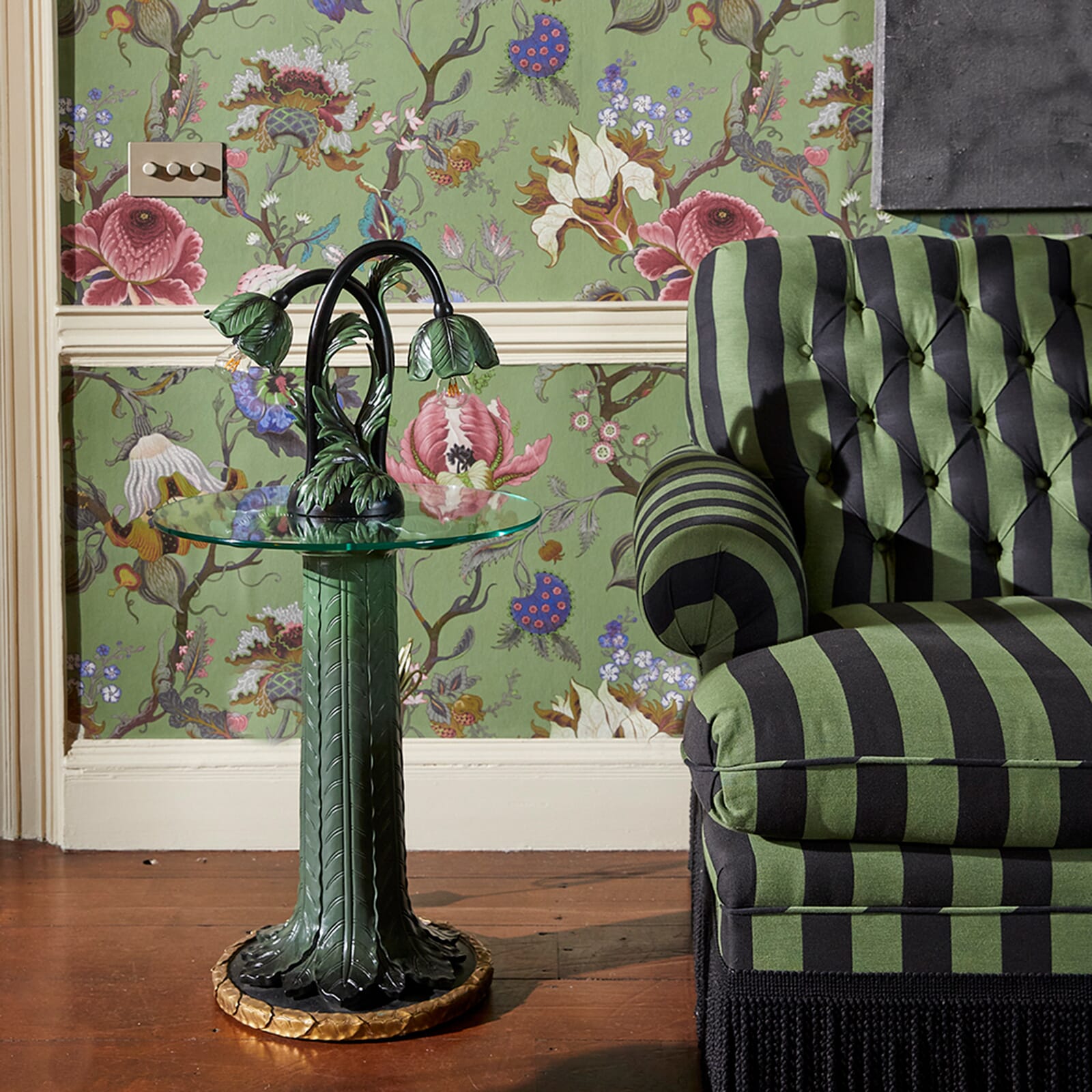ACANTHUS Side Table - Verde