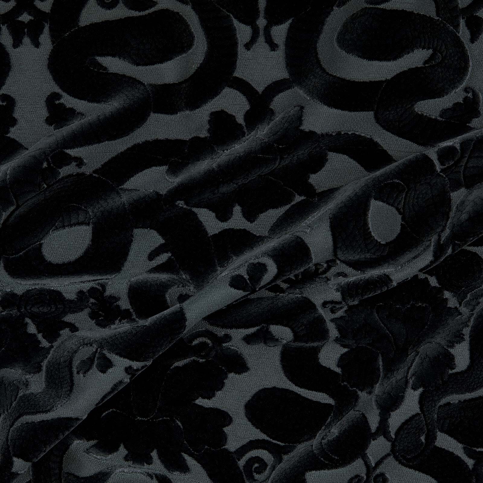 ANACONDA Cut-Velvet - Noir
