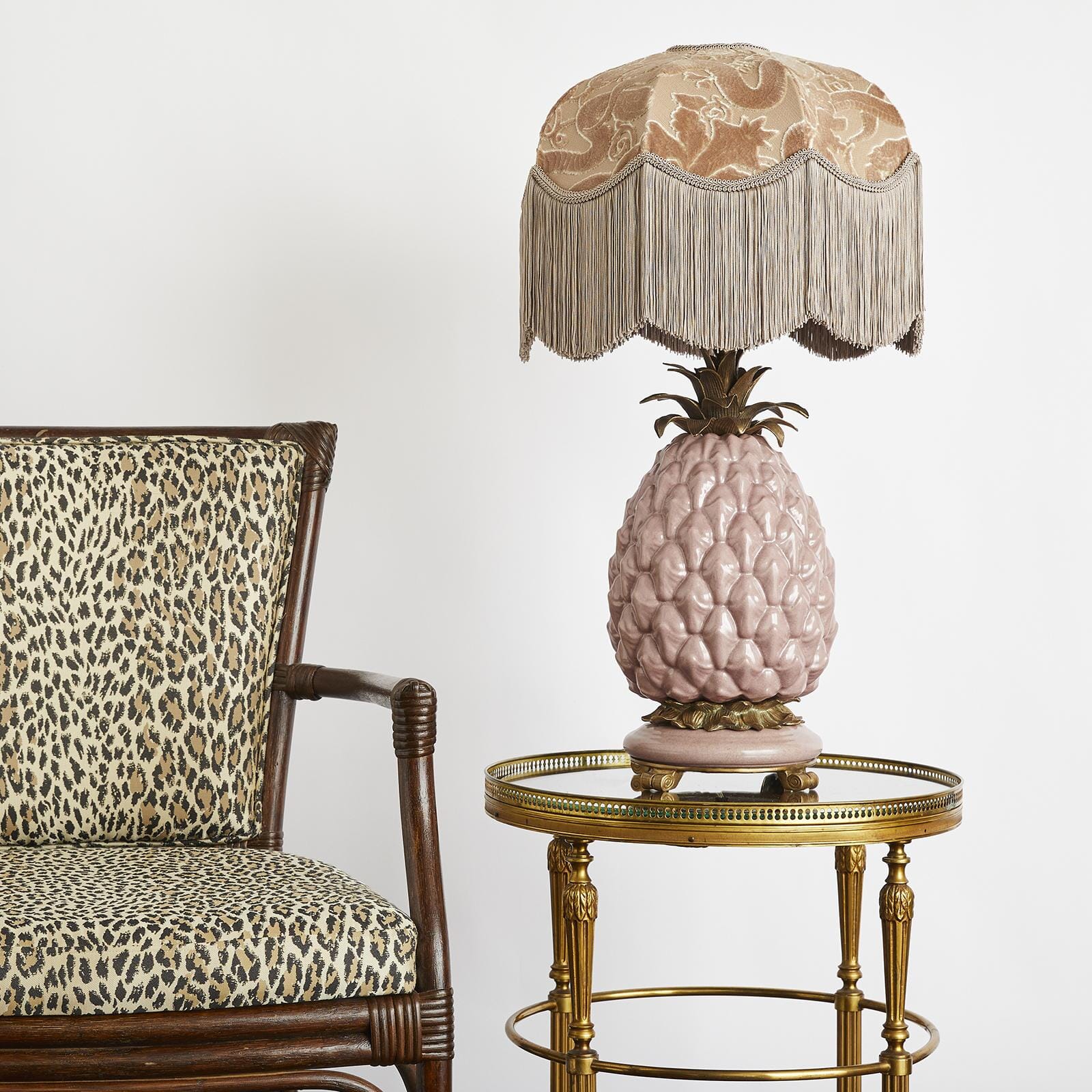 ANANAS Lampstand - Quartz Pink