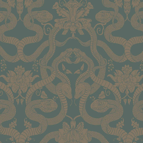 ANACONDA Traditional Wallpaper  - Eucalyptus Sample