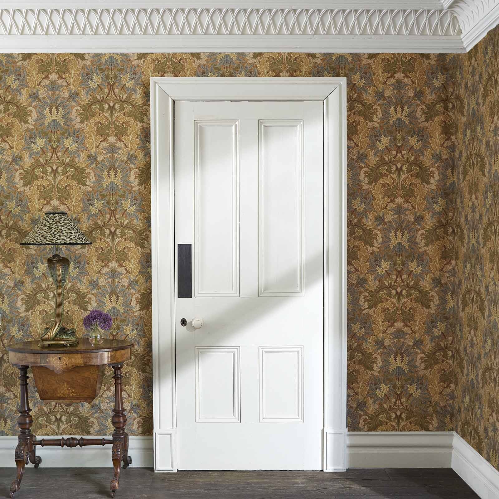AQUIFOLIA Cork Wallpaper - Dahlia