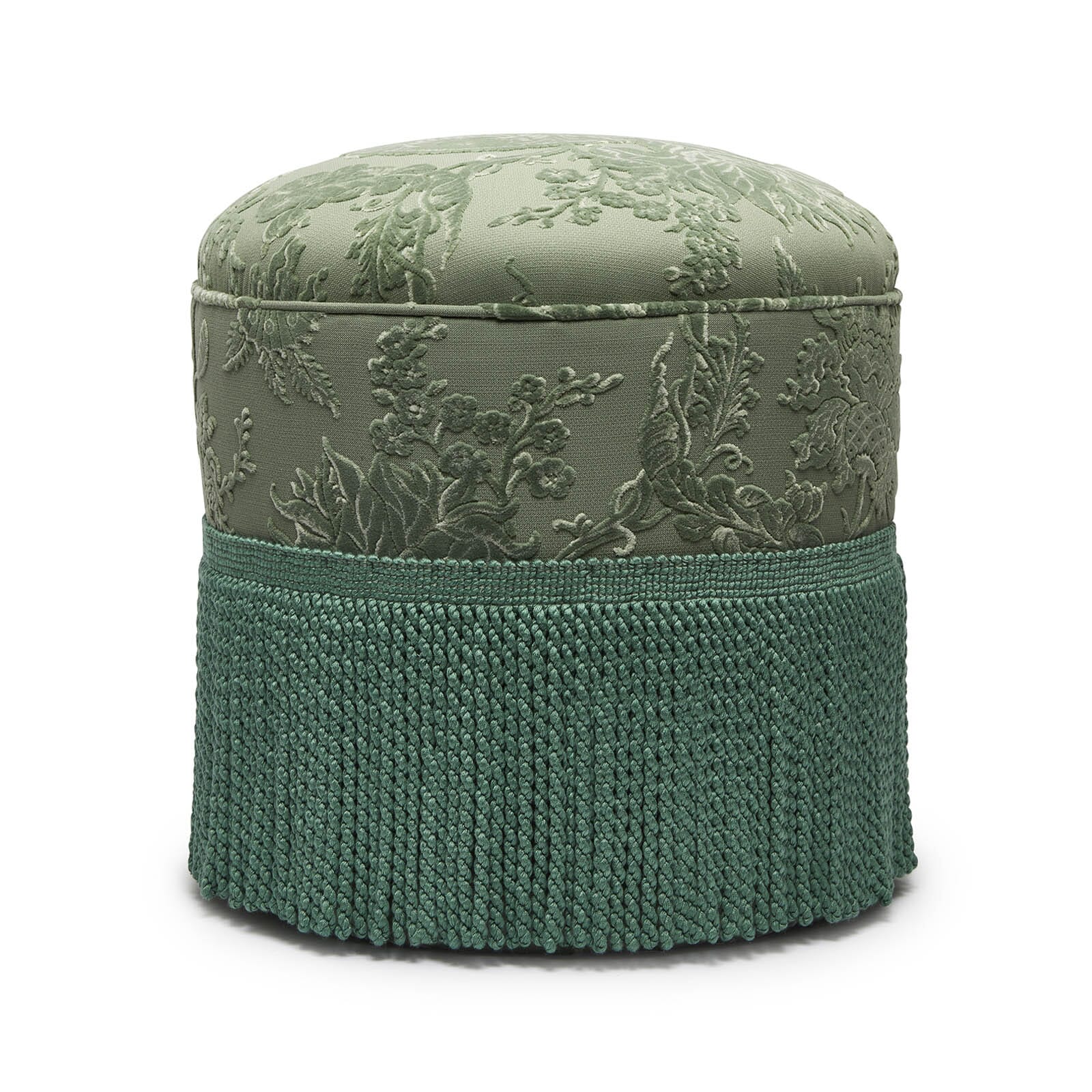 ARTEMIS Cut-Velvet Bottoman  - Eucalyptus