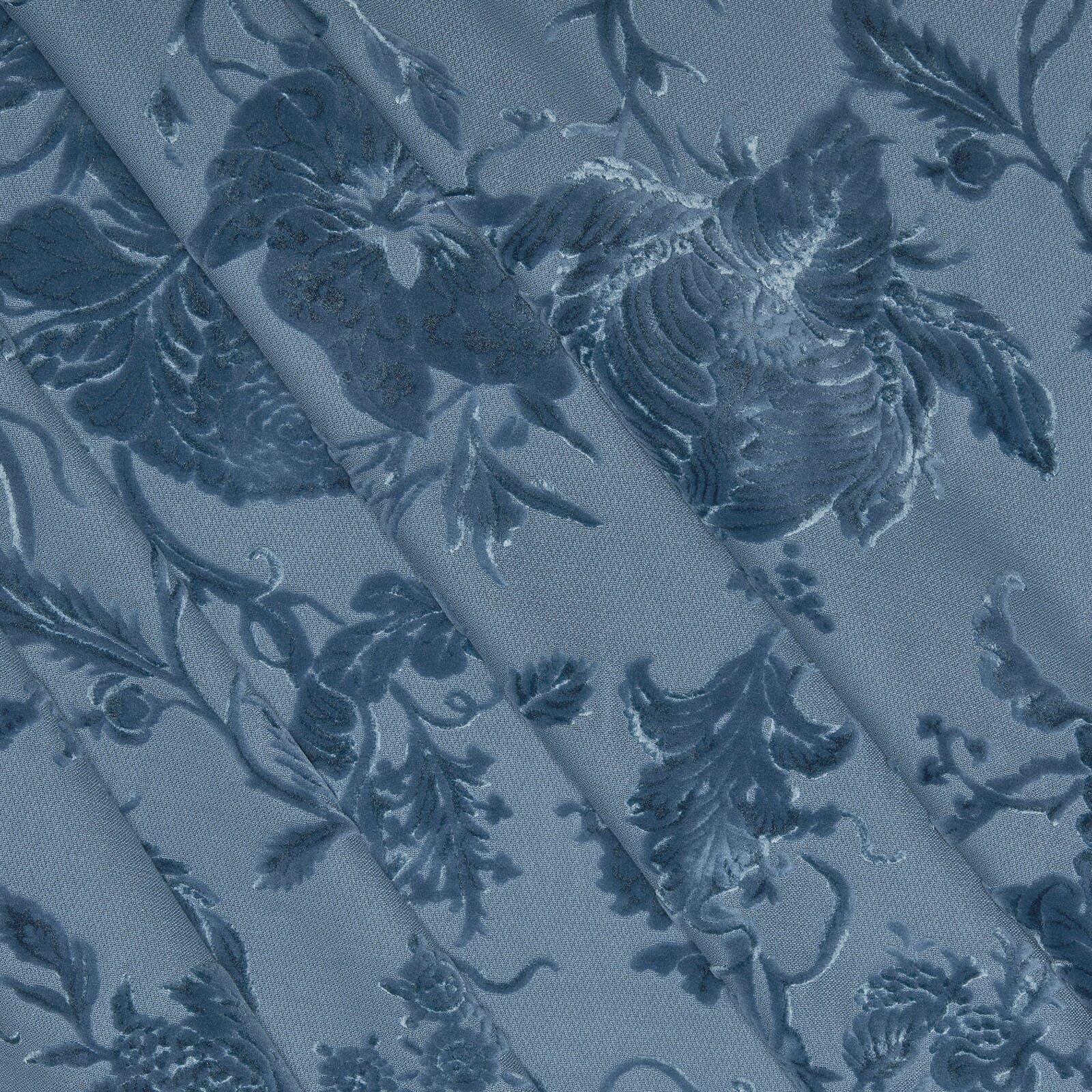 ARTEMIS Cut-Velvet - Cerulean