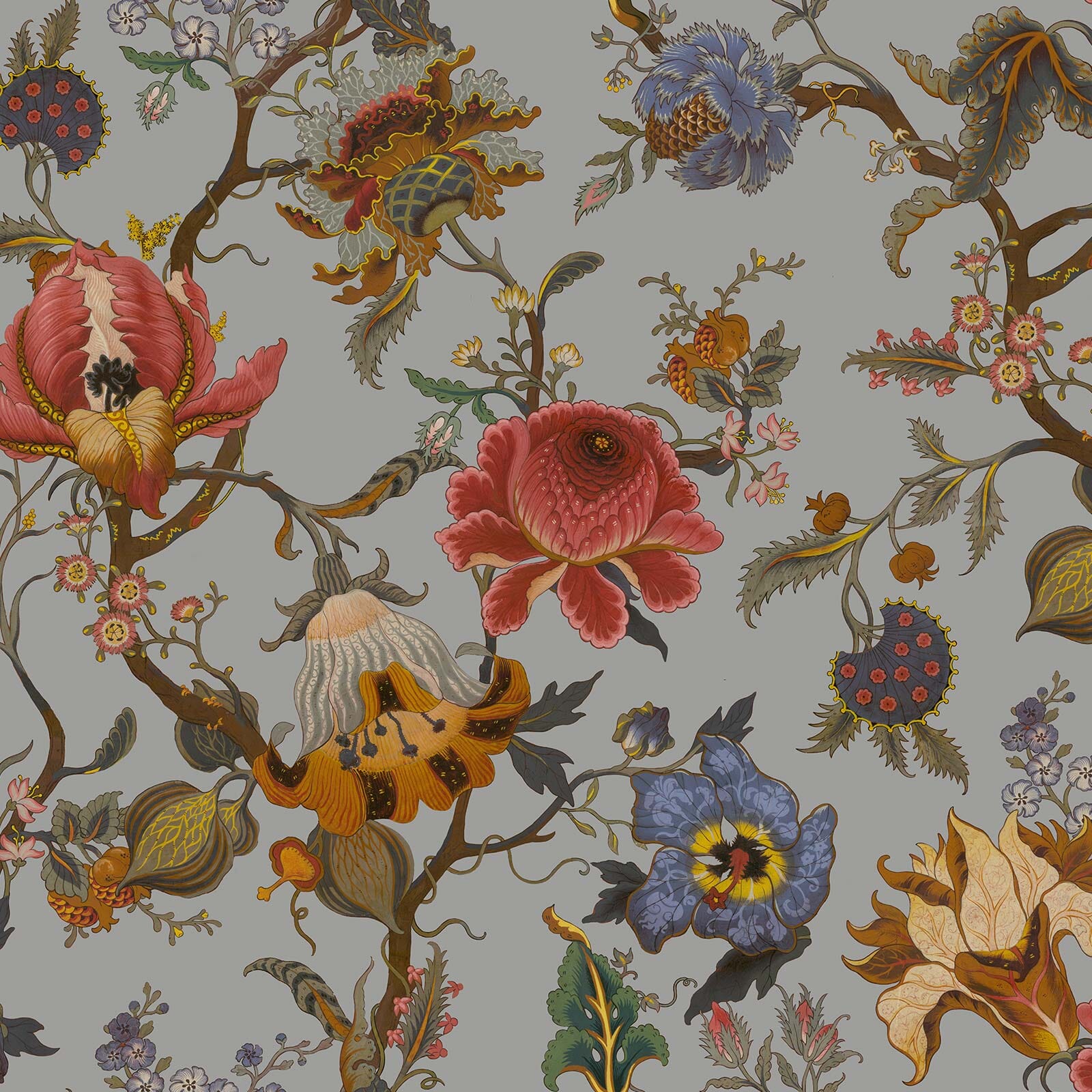 ARTEMIS Wallpaper - Dove Grey Sample