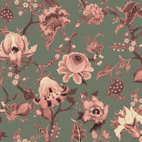 ARTEMIS Wallpaper - Verdigris Sample