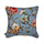 ARTEMIS Large Velvet Cushion - Azure