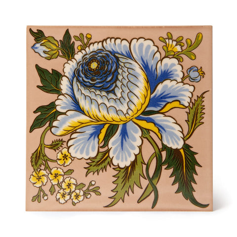 ARTEMIS ROSE Printed Tiles Sample - Blush