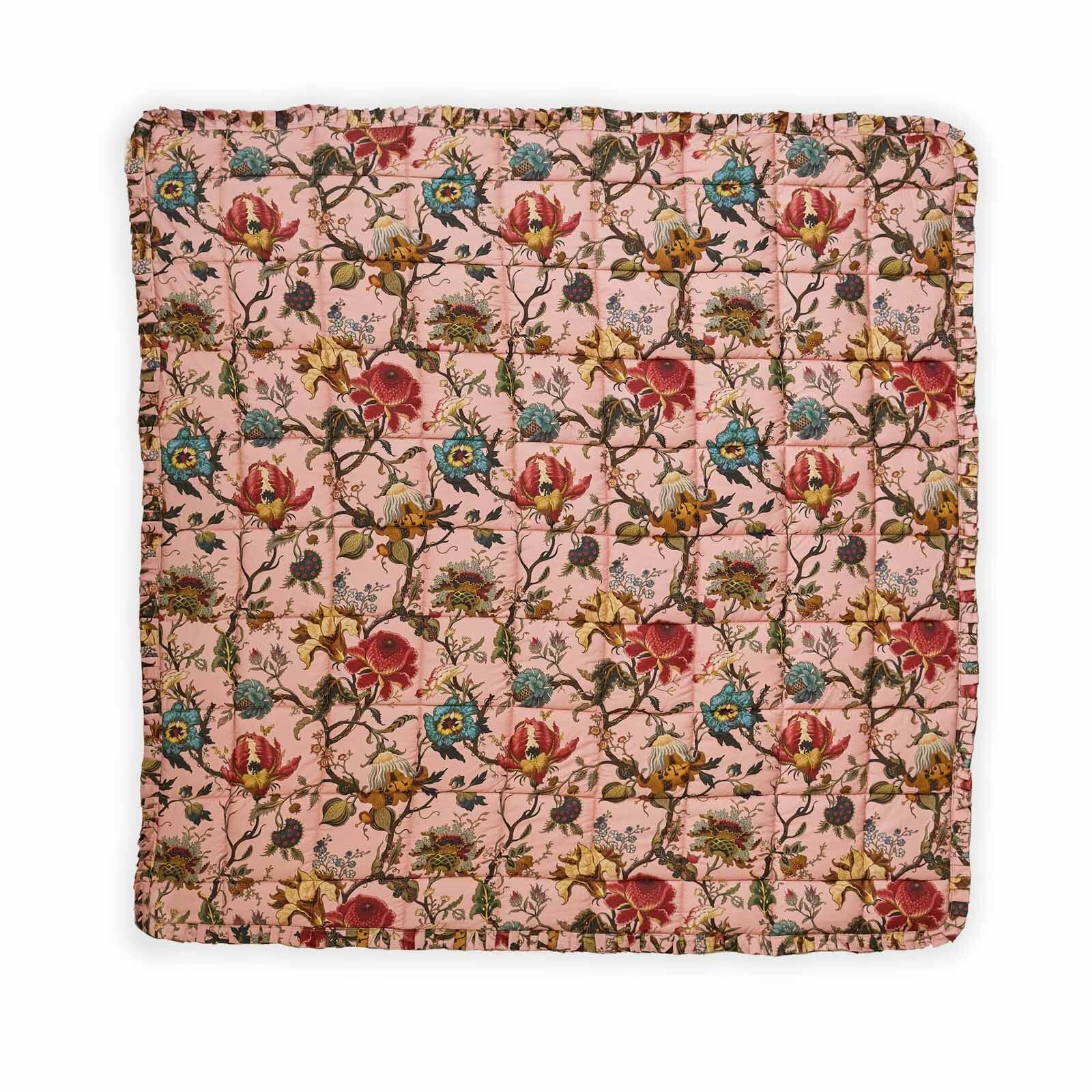 ARTEMIS Cotton Sateen Quilt - Blush