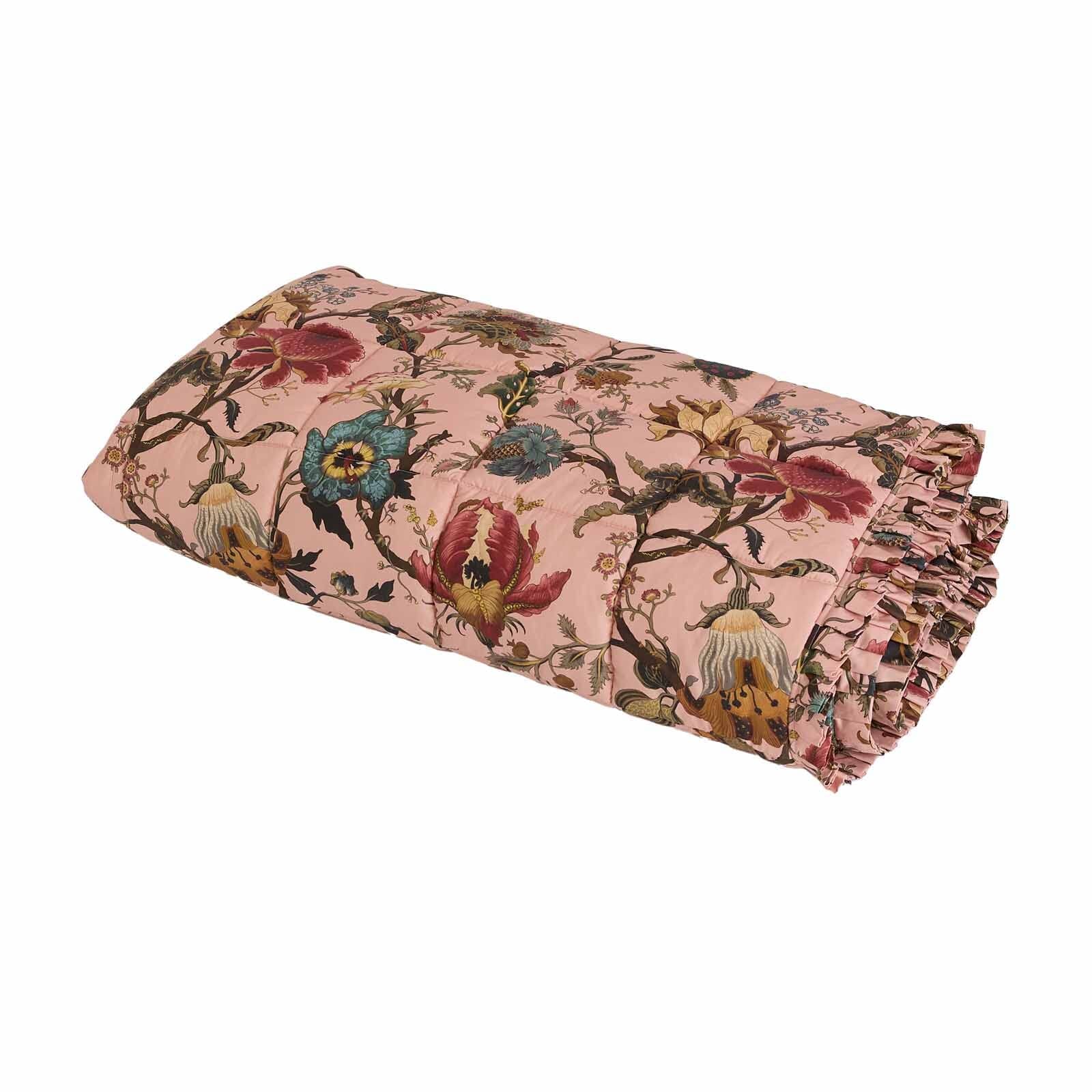 ARTEMIS Cotton Sateen Quilt - Blush