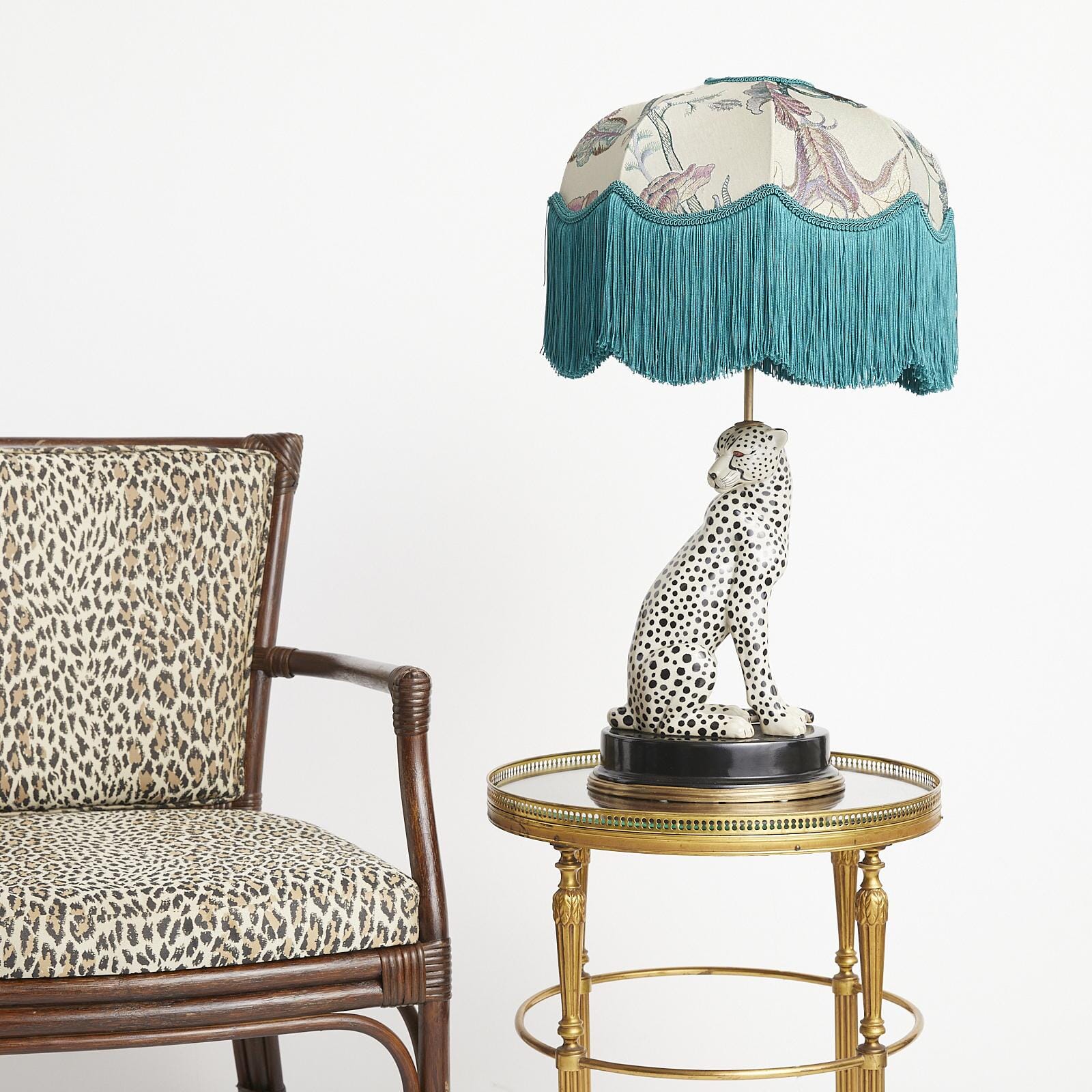 ARTEMIS Embroidered Linen Tilia - Alabaster