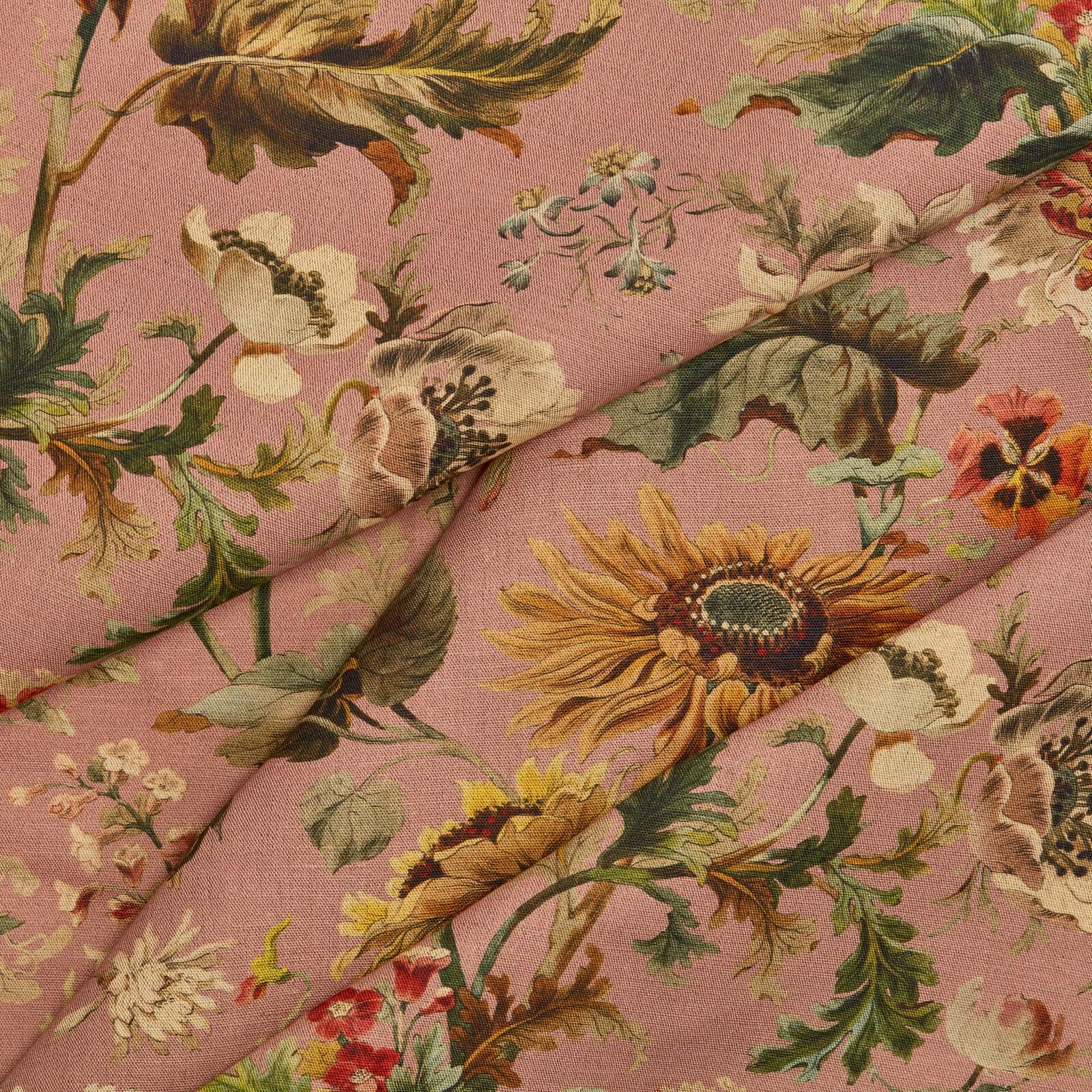 AVALON Cotton Linen - Puce Pink