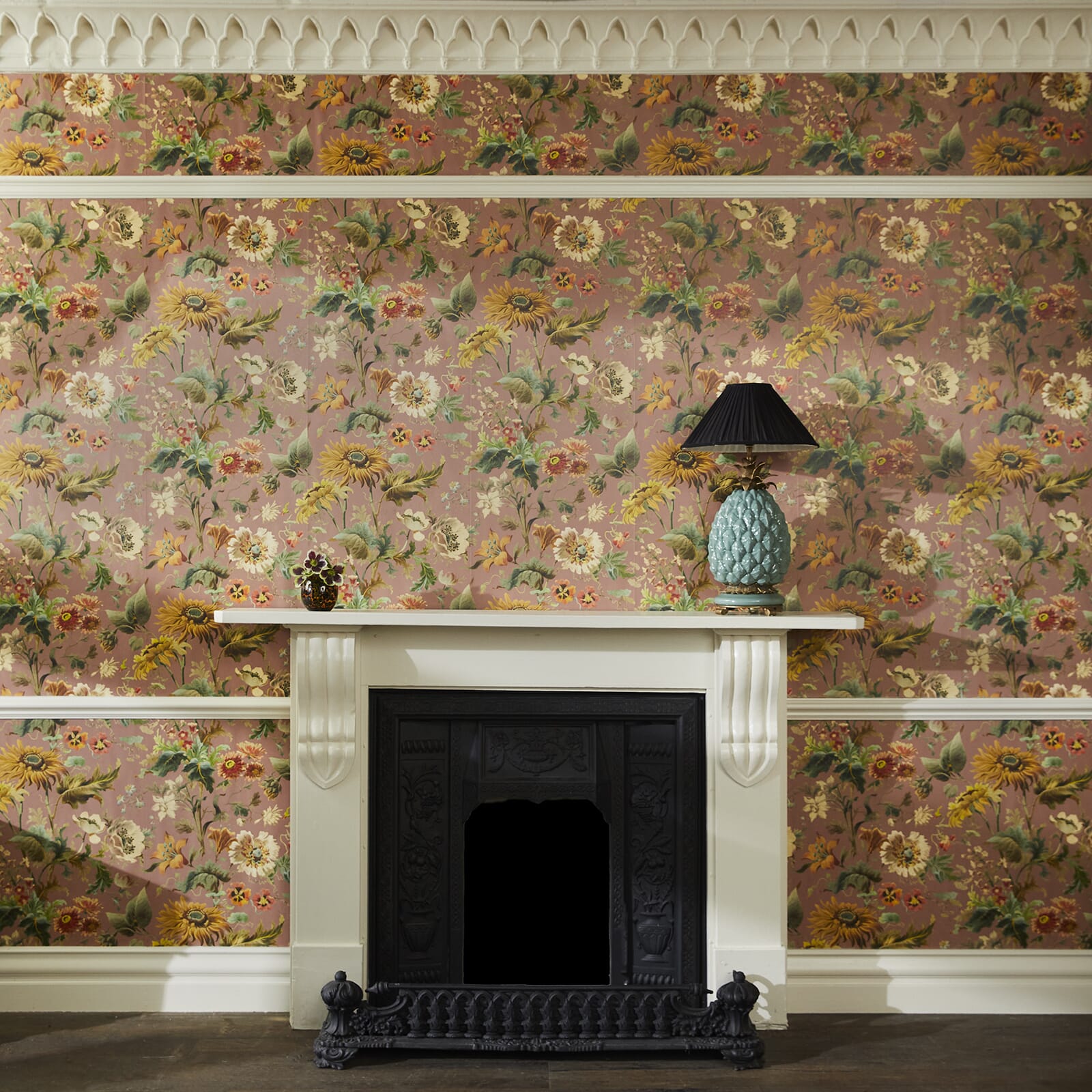 AVALON Wallpaper - Puce Pink