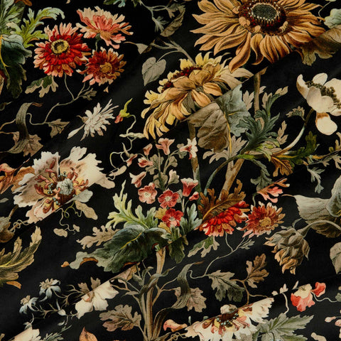 AVALON Velvet Curtain - Noir secondary image