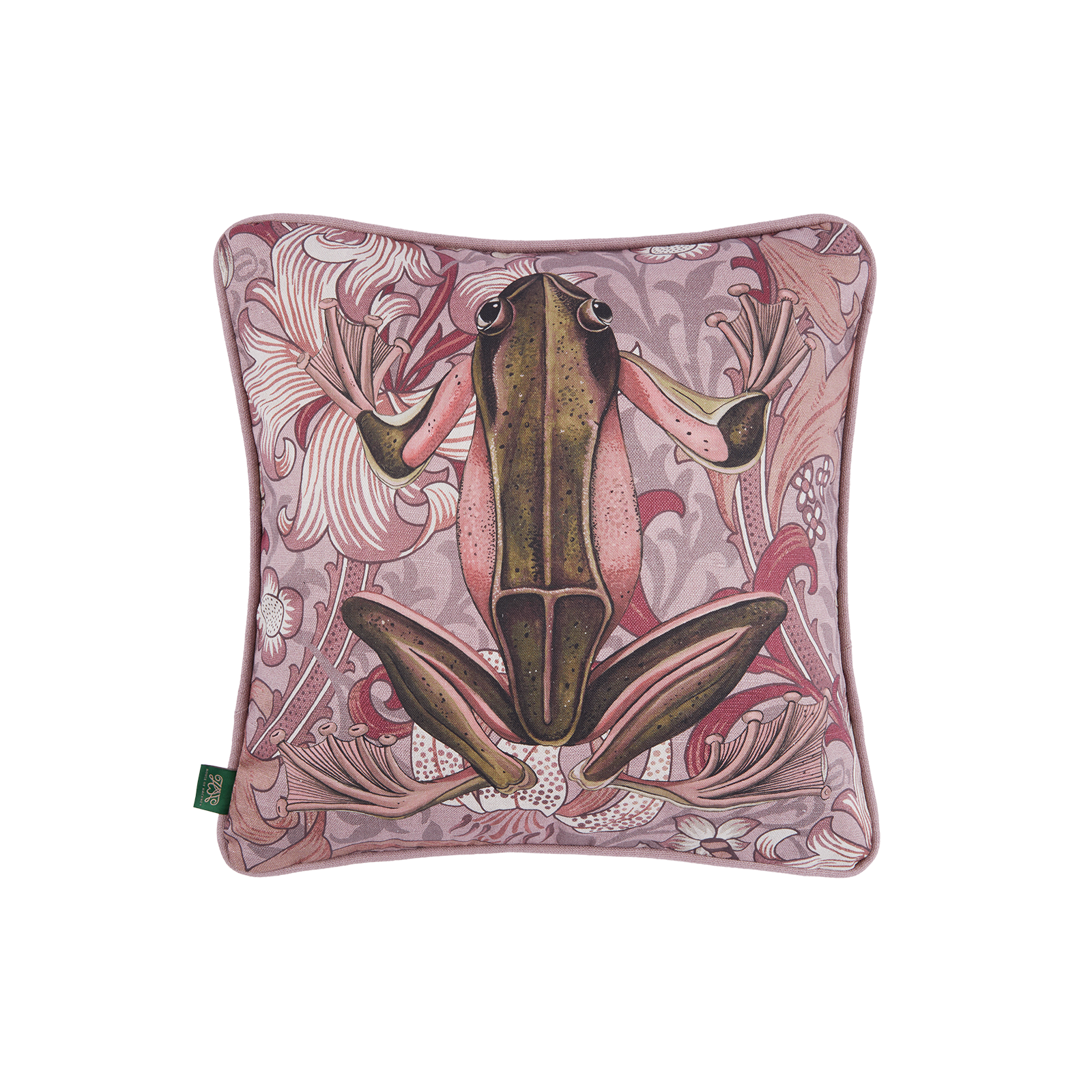 GOLDEN LILY AMPHIBIA Hemp Cushion - Tourmaline
