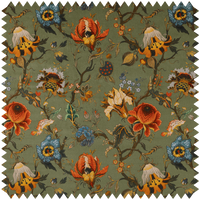 ARTEMIS Organic Velvet - Moss Green Sample