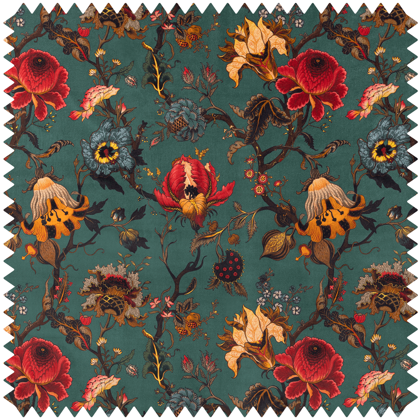 ARTEMIS Organic Velvet - Petrol