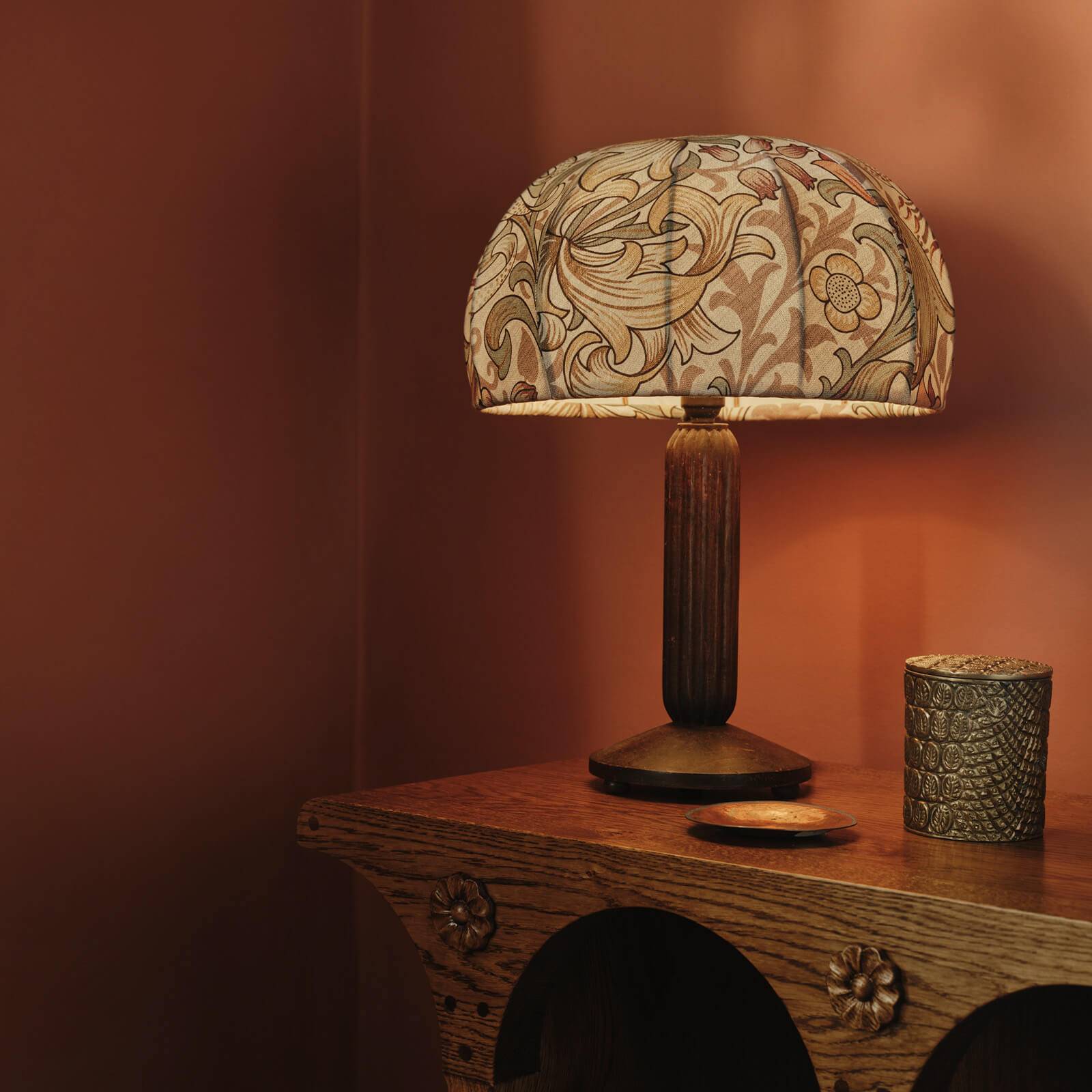 GOLDEN LILY Cotton Linen Mushroom - Cirrus