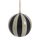 Striped Bauble - Black
