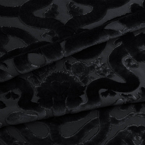 ANACONDA  Velvet Curtain - Noir secondary image