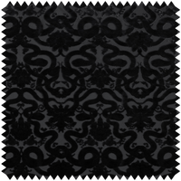 ANACONDA Cut-Velvet - Noir