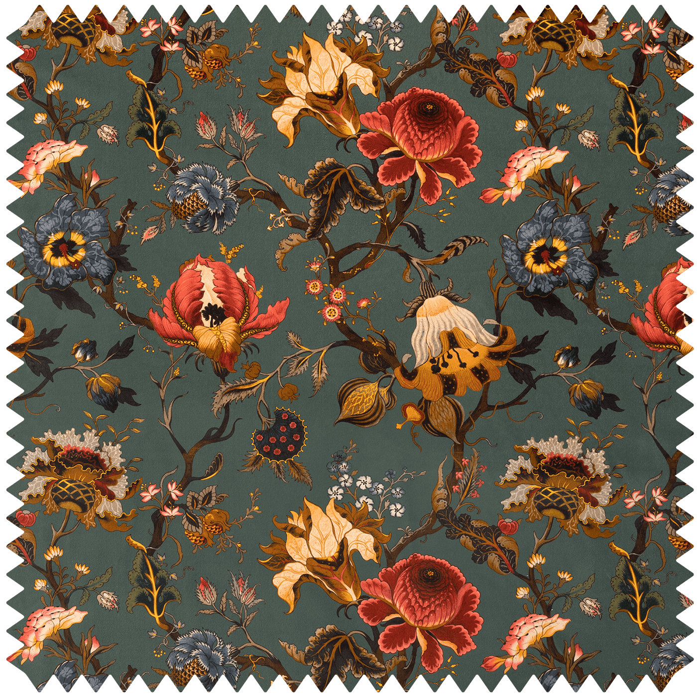 ARTEMIS Organic Velvet - Petrol