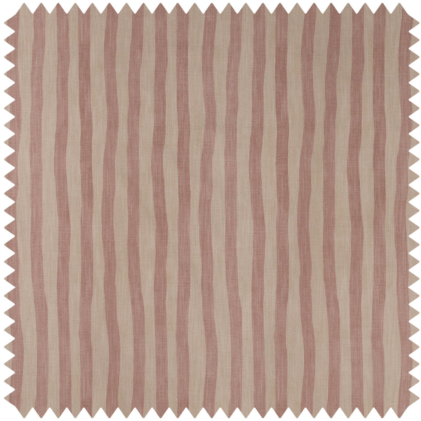 ARTIST'S STRIPE Cotton Linen - Sakura & Astrantia