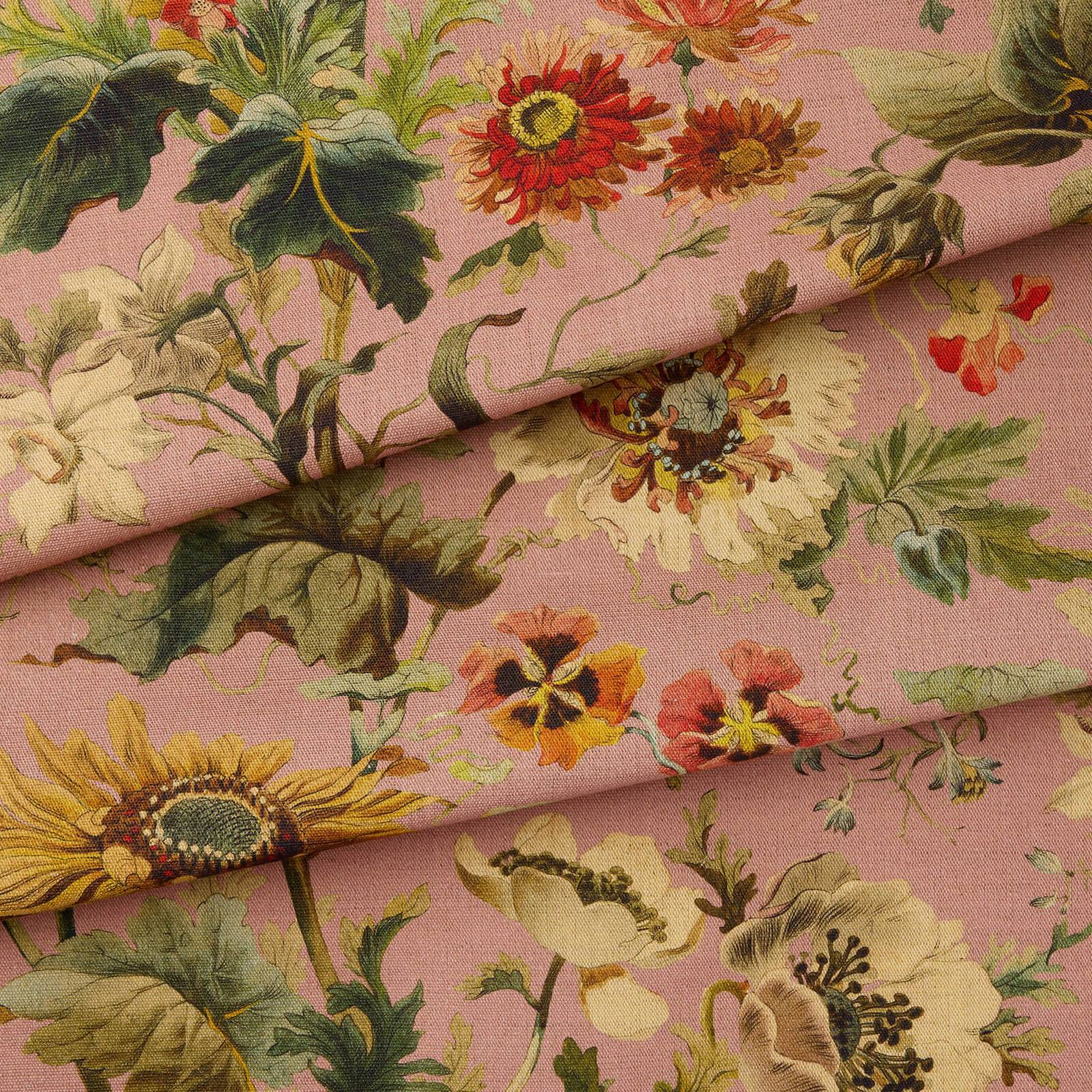 AVALON Cotton Linen - Puce Pink