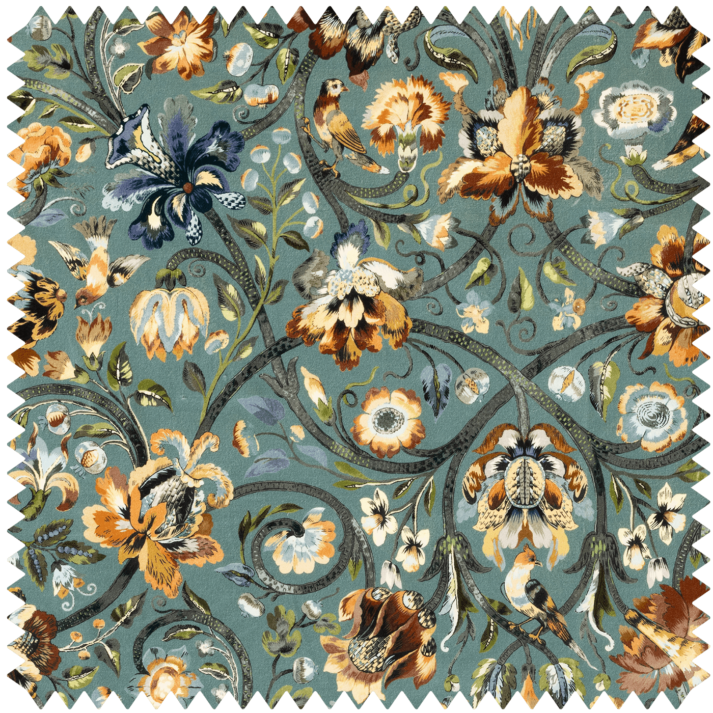GAIA Velvet - Prussian Blue