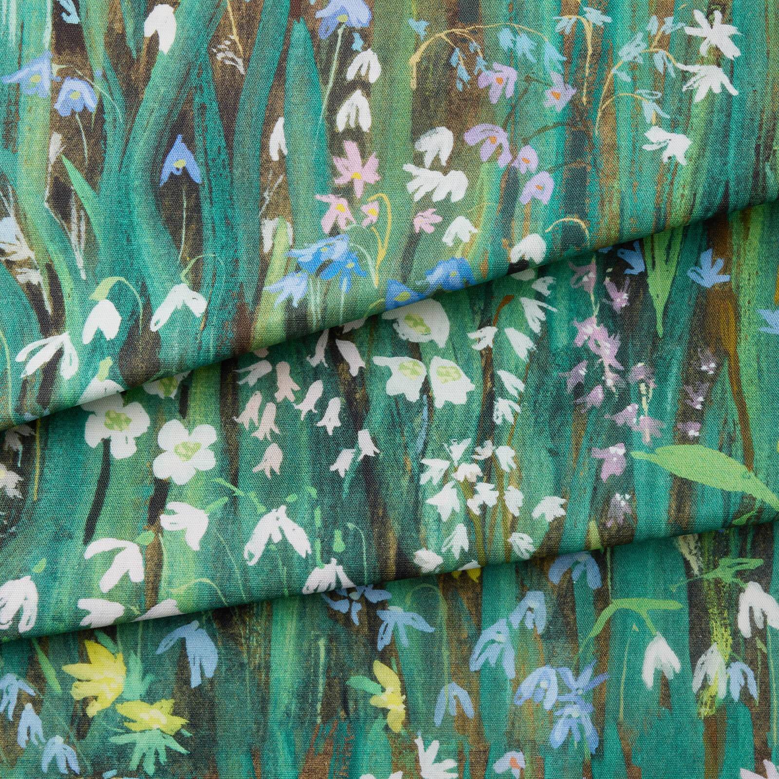 GALANTHI Cotton Linen Curtain - Viridis